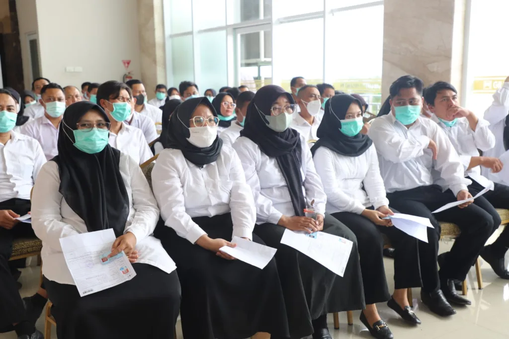 Foto: ilustrasi verifikasi berkas peserta seleksi PPPK .