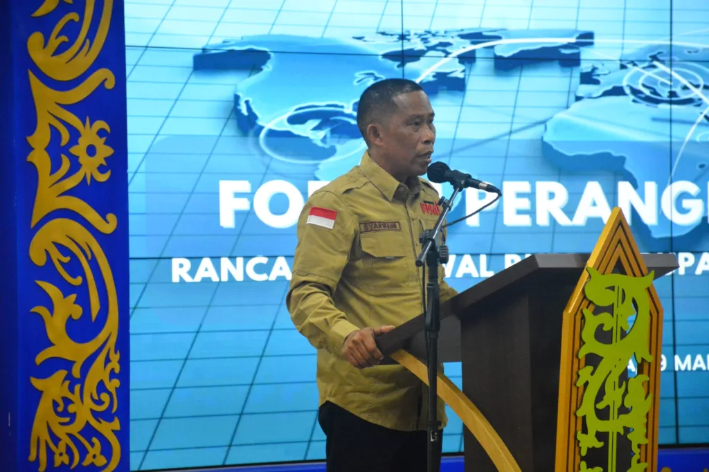 Bupati Bulungan Syarwani saat membuka Forum Perangkat Daerah di Gedung Tenguyun Kantor Bupati Bulungan
