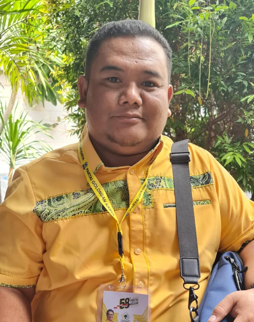 Muhammad Idris Sekretaris Dewan Pimpinan Daerah (DPD) Partai Golkar Kabupaten Bulungan.