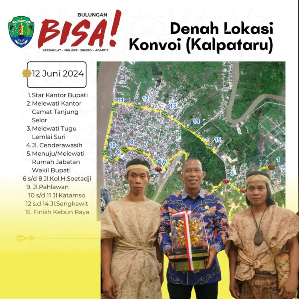 Penghargaan Kalpataru 2024 diberikan pada Masyarakat Hukum Adat Punan Batu Benau atas dedikasinya menjaga hutan agar tetap lestari, besok (12 Juni 2024) penghargaan Kalpataru akan diarak keliling kota Tanjung Selor.