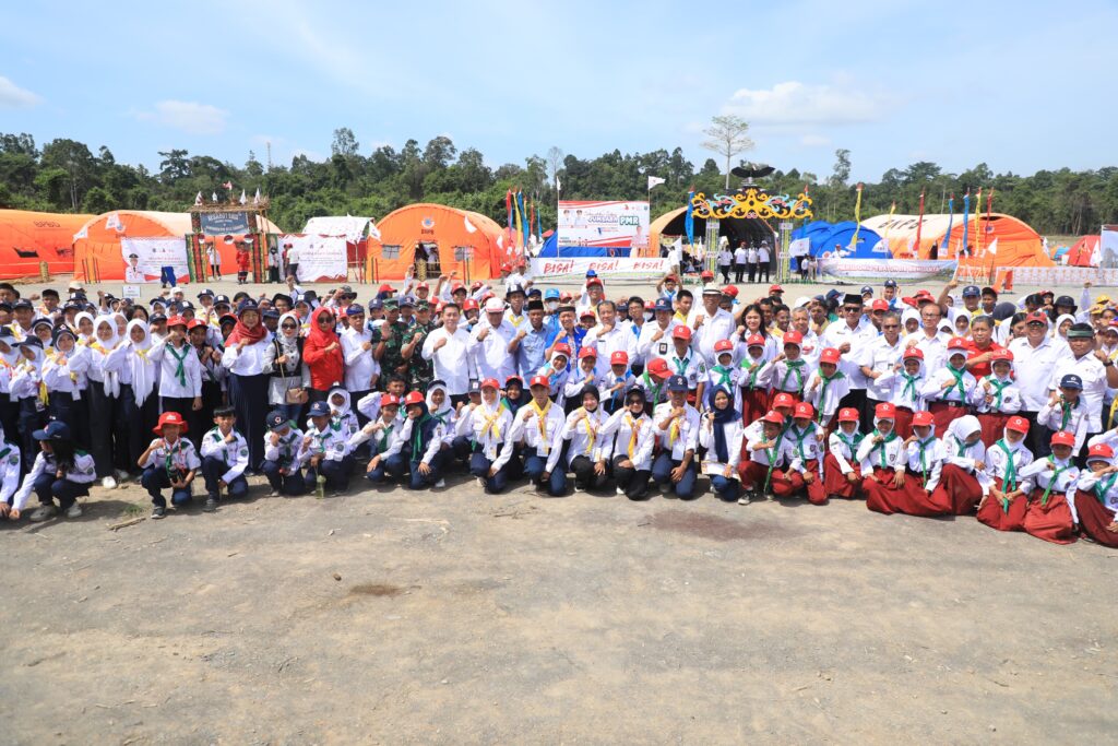 JUMBARA PMR: Pelaksanaan Jumpa Bakti Gembira (Jumbara) Palang Merah Remaja (PMR) Tingkat Provinsi Kalimantan Utara (Kaltara) ke-II tahun 2024 dengan tema “Cerdas, Kreatif dan Responsif” yang digelar di Kebun Raya Bundayati, Jumat (14/9/2024).