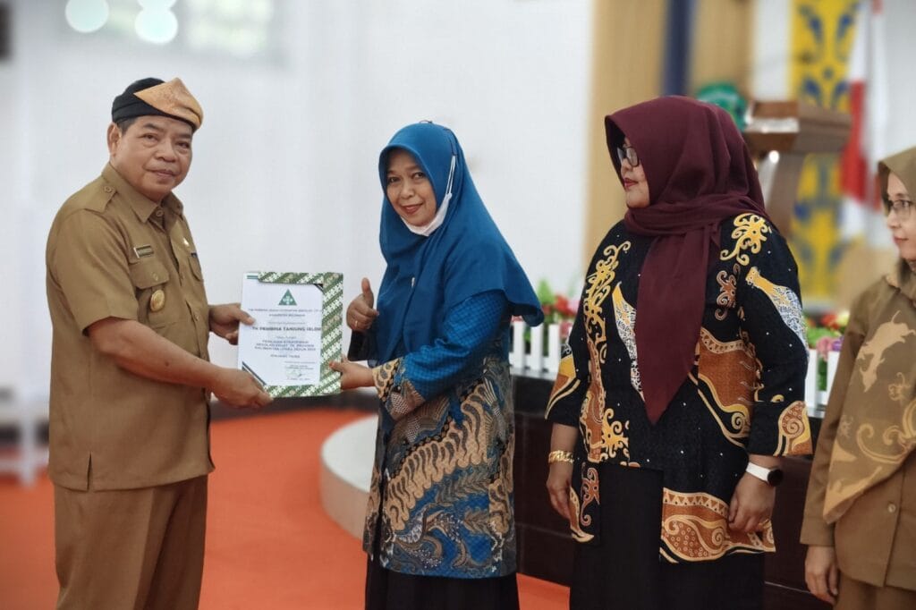 BUKA RAKERDA: Pjs Bupati Bulungan, H Haerumuddin, SH, MAP membuka rapat kerja daerah Usaha Kesehatan Sekolah/Madrasah (Rakerda UKS/M) tingkat Kabupaten tahun 2024 di Aula Rumah Jabatan Bupati pada Selasa (12/11)