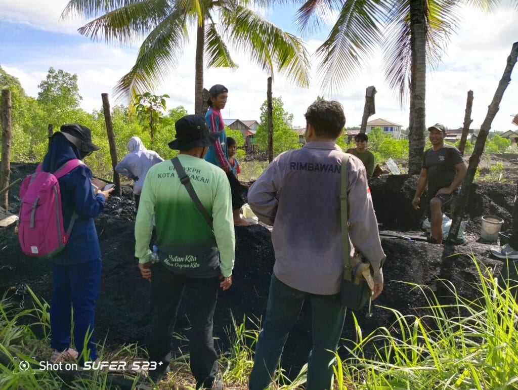 DELTA KAYAN : Tim KPH Tarakan saat melakukan patroli di wilayah Delta Kayan, belum lama ini.