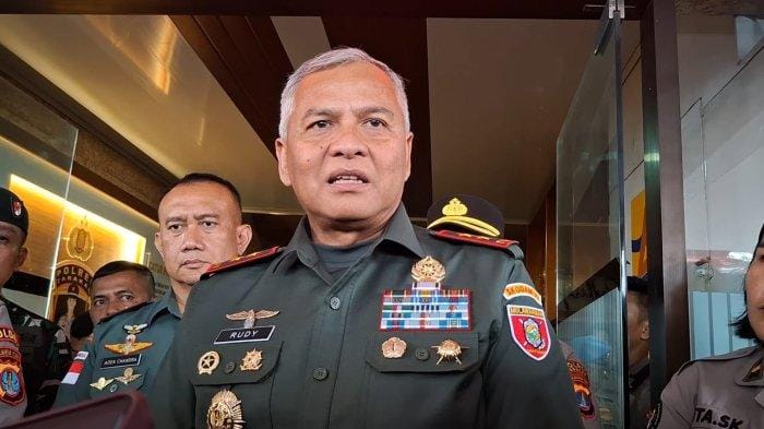 Pangdam VI/Mulawarman, Mayjen TNI Rudy Rachmat Nugraha. Foto: Tribunkaltara.com/Andi Pausiah