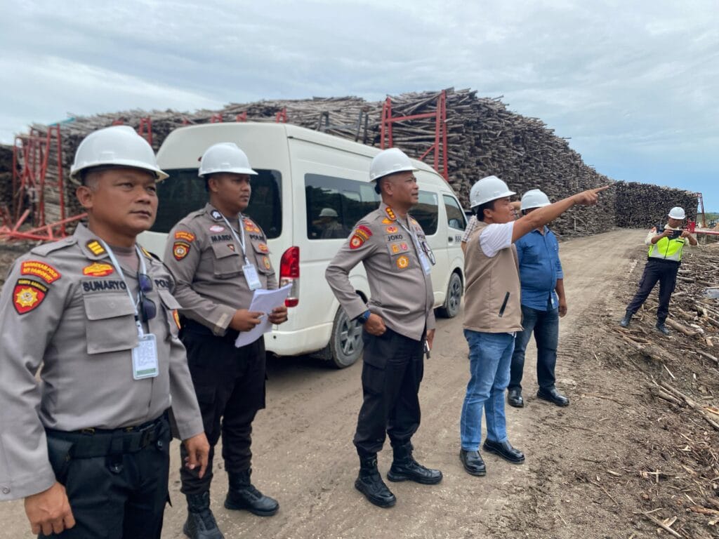 RISK ASSESSMENT: Direktorat Pengamanan Objek Vital (Ditpamobvit) Polda Kalimantan Utara melaksanakan 'Risk Assessment Objek Vital Nasional' di PT Phoenix Resources Internasional.