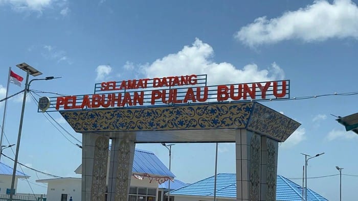 Pelabuhan Pulau Bunyu : Foto: Shafira Cendra Arini/detik.com