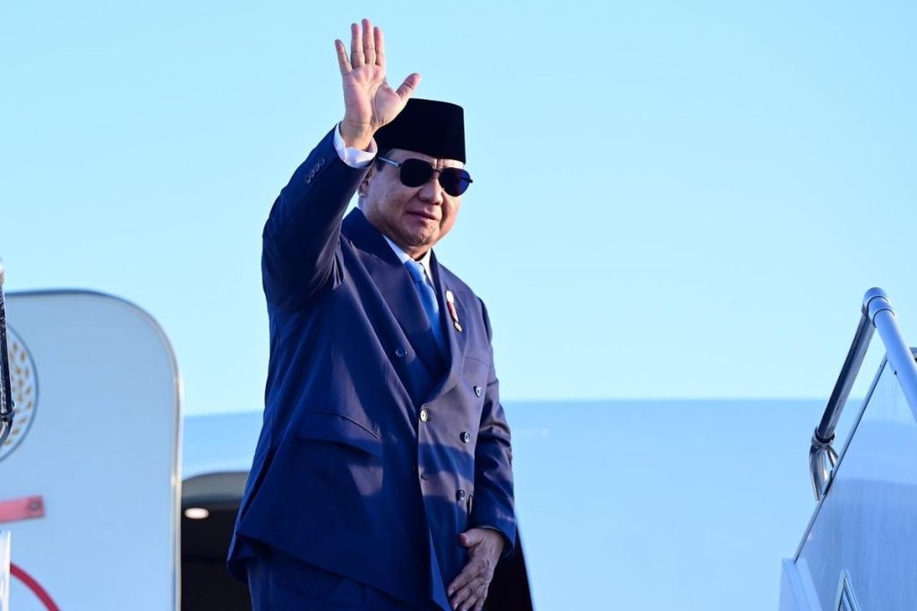 Presiden Prabowo Subianto melanjutkan lawatannya ke kawasan Timur Tengah dengan mengunjungi Kairo, Republik Arab Mesir, Jumat (11/4/2025) usai menghadiri sejumlah acara di Turkiye.(Foto: Muchlis Jr - Biro Pers Sekretariat Presiden)