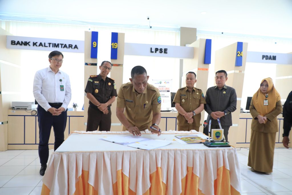 KERJASAMA: Saat ini ada sekitar 19 tenant di Mall Pelayanan Publik (MPP) Bulungan termasuk tenant Kejaksaan Negeri dan Pengadilan Negeri Bulungan untuk mempermudah masyarakat mendapat layanan hukum.