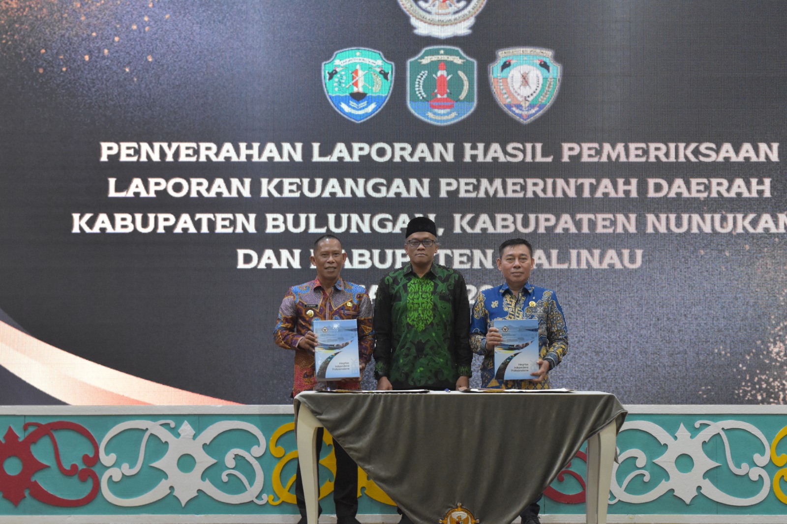 MEMBANGGAKAN: Pemerintah Kabupaten Bulungan keenam kalinya meraih Opini WTP secara berturut sejak 2019, hal tersebut menunjukkan komitmen dalam tata kelola pemerintahan yang baik, bersih, dan bertanggung jawab.
