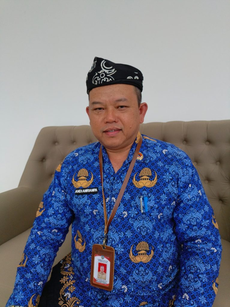 Kepala Pelaksana Badan Penanggulangan Bencana Daerah (BPBD) Kaltara, Andi Amriampa, S.Sos, M.Si.,