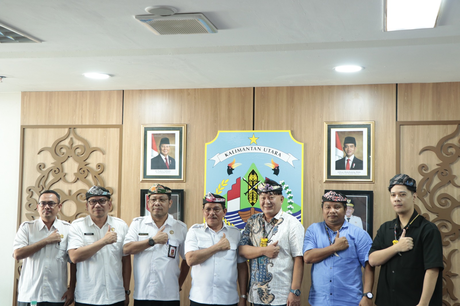 AUDIENSI : Wagub Kaltara, Ingkong Ala, SE, M.Si menemui investor dari perusahaan Myko Global Co.ltd belum lama ini.