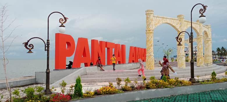 Sepi Pengujung, Tahun Ini Pemkot Tarakan Tawarkan Pihak Ketiga Kelola Ratu Intan Pantai Amal (Foto: Sofyan)