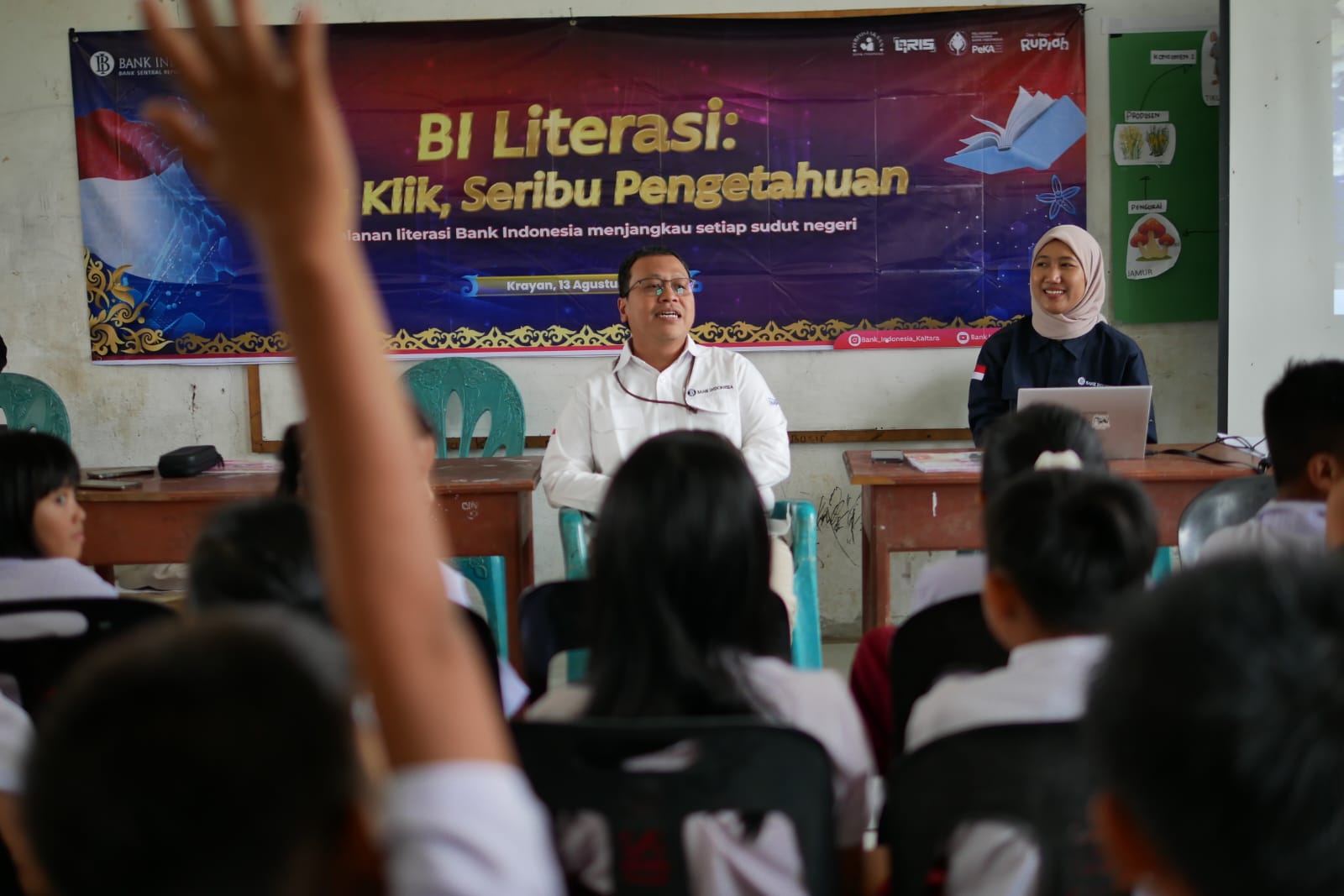 Ekspedisi Rupiah Berdaulat Bank Indonesia Jangkau Perbatasan Krayan.