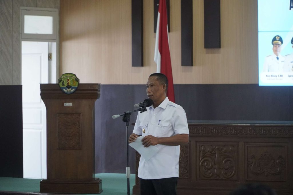 Bupati Bulungan Syarwani, S.Pd.M.Si menegaskan bahwa pengelolaan arsip bukan sekadar urusan teknis, melainkan bagian penting dari tata kelola pemerintahan dan pembangunan daerah.