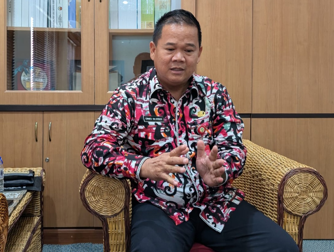 Sekretaris Daerah (Sekda) Malinau, Dr Ernes Silvanus, S.Pi.,M.M.,M.H