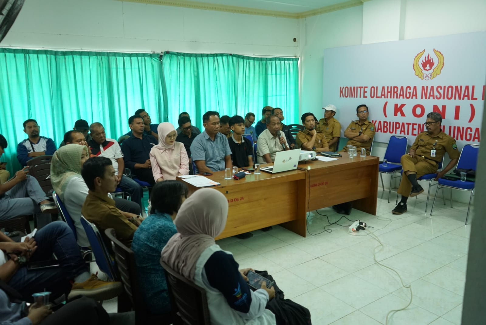 Rapat panitia jelang persiapan Porkab II Bulungan tahun 2025