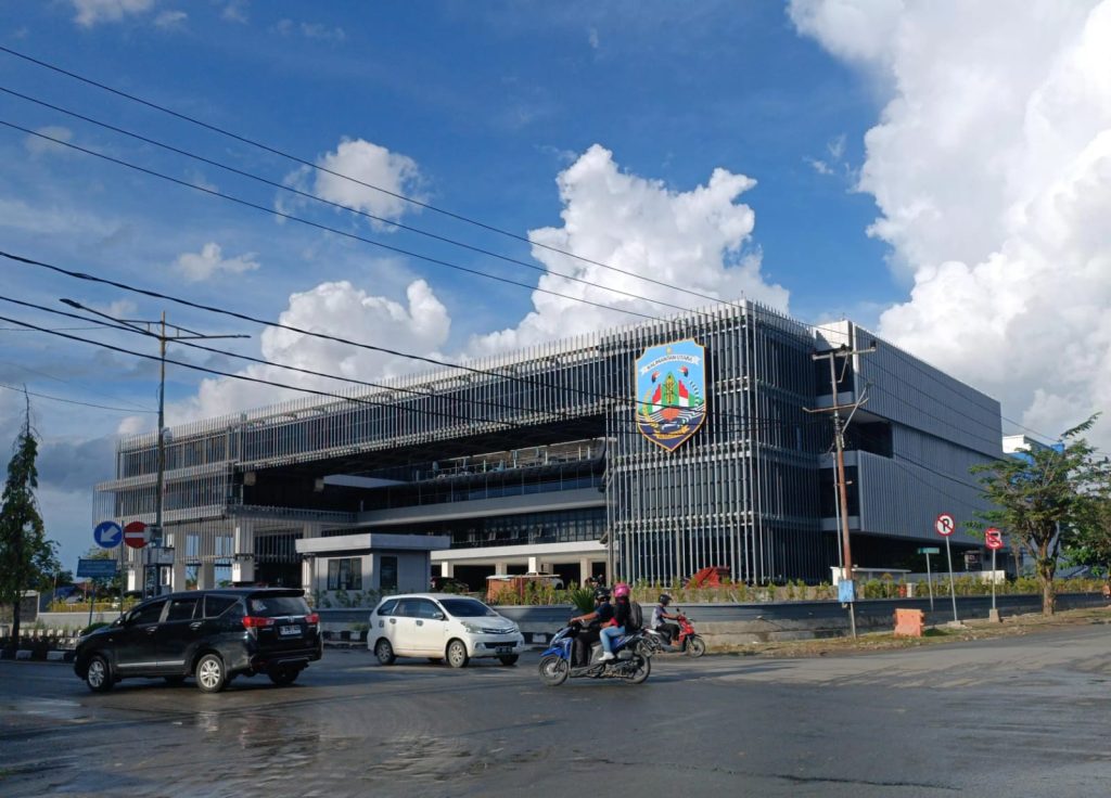 Gedung Kantor Gubernur Kalimantan Utara yang baru (Foto: Iwan.k Radar Tarakan)