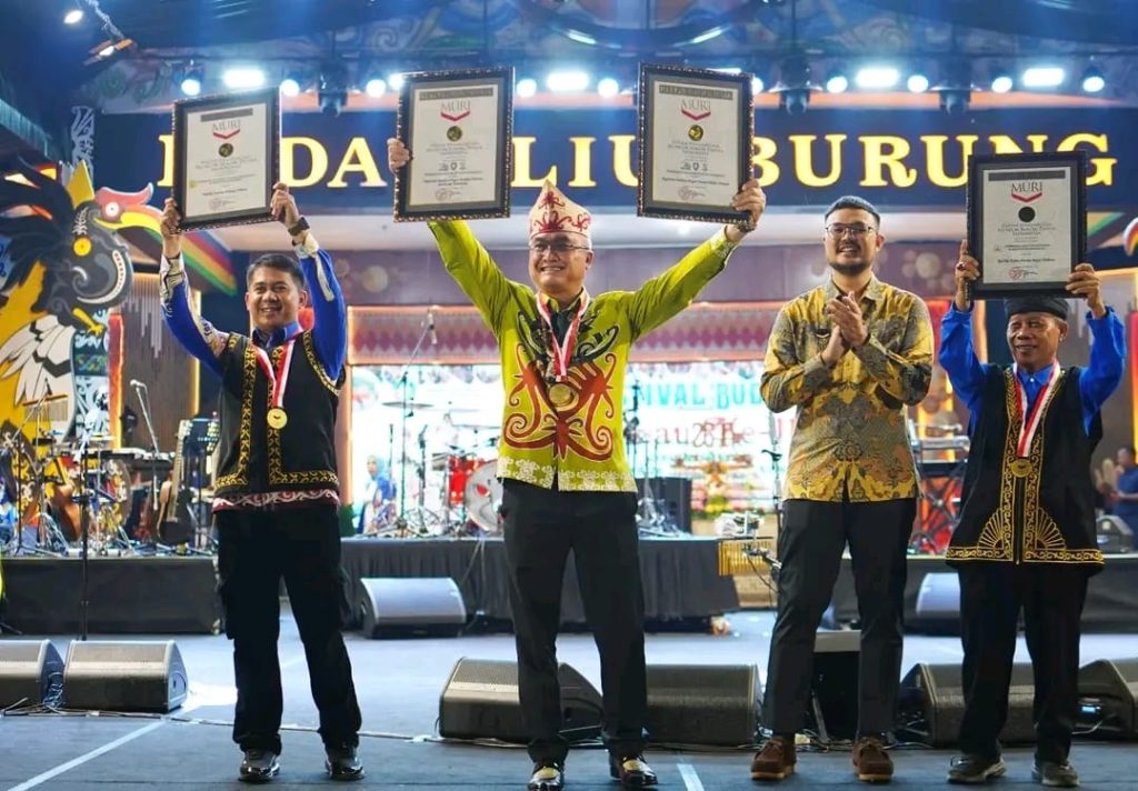 PRESTASI GEMILANG: Kabupaten Malinau kembali mencatat sejarah dengan diraihnya empat penghargaan Museum Rekor Dunia Indonesia (MURI).