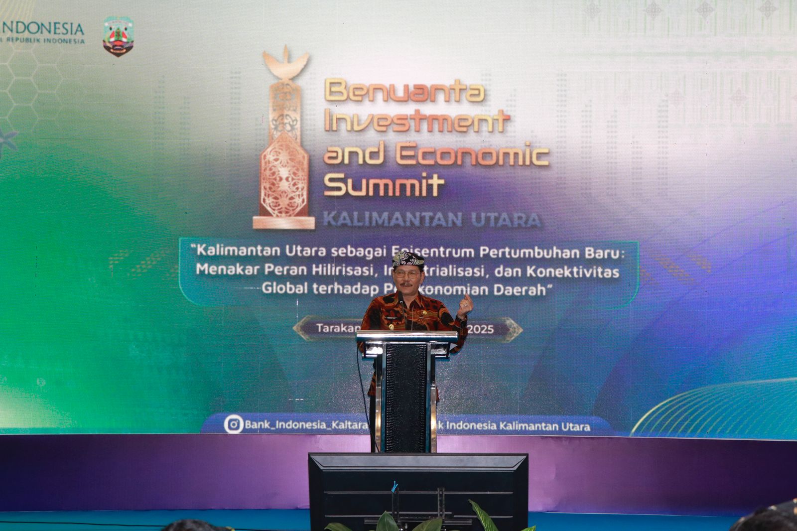 Wagub buka Benuanta Investment and Economic Summit 2025 di Tarakan
