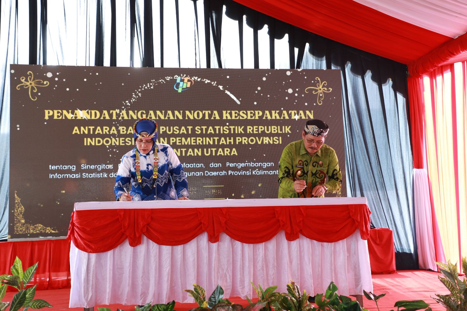 Wagub Hadiri Peresmian Gedung Baru BPS Kaltara