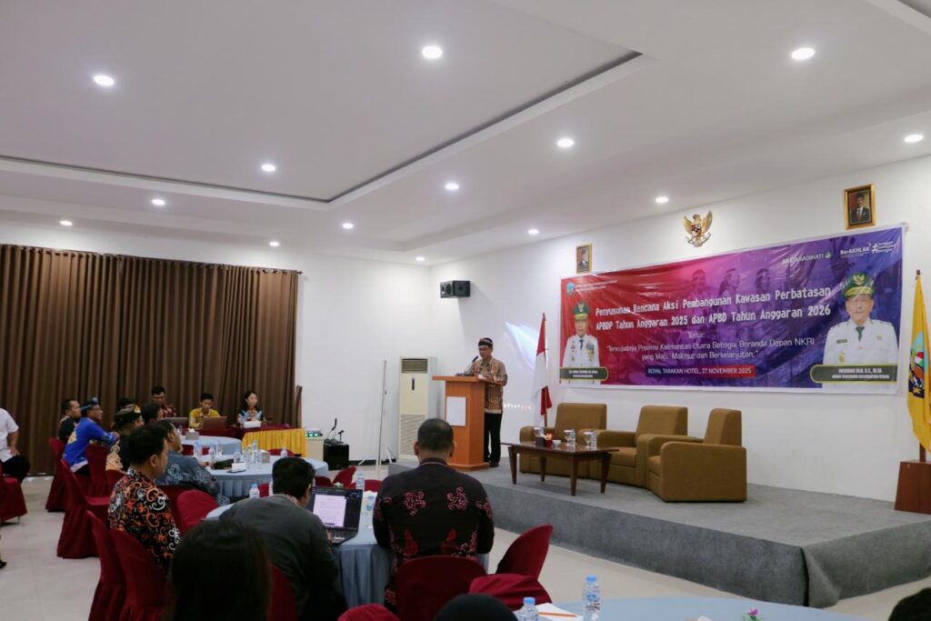 Staf Ahli Gubernur, Robby buka kegiatan Penyusunan Rencana Aksi Pembangunan Kawasan Perbatasan di Kota Tarakan