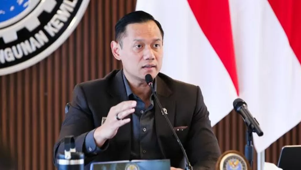 Menteri Koordinator Bidang Infrastruktur dan Pembangunan Kewilayahan (IPK) Agus Harimurti Yudhoyono (AHY)