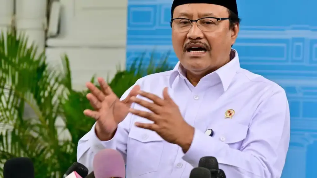 Menteri Sosial (Mensos) Saifullah Yusuf