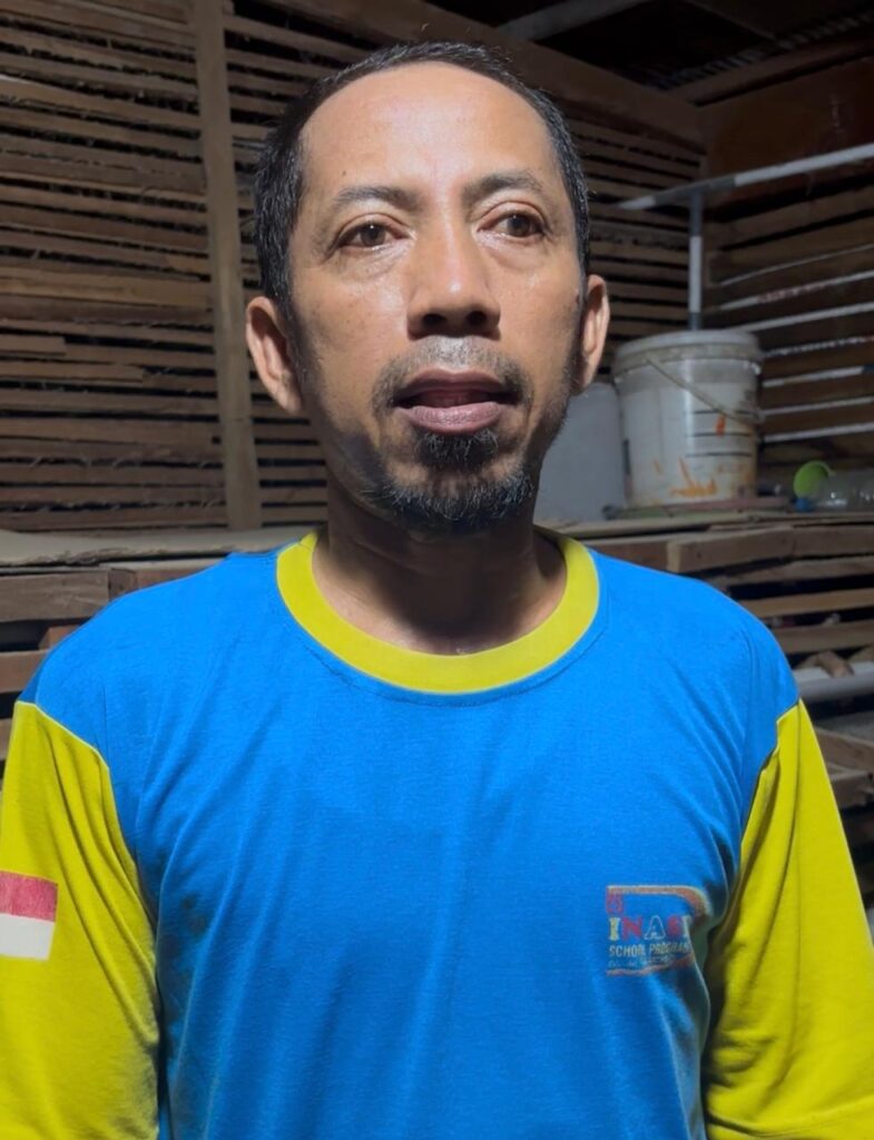 Nano Sudarsono Peternak Burung Puyuh Kabupaten Bulungan