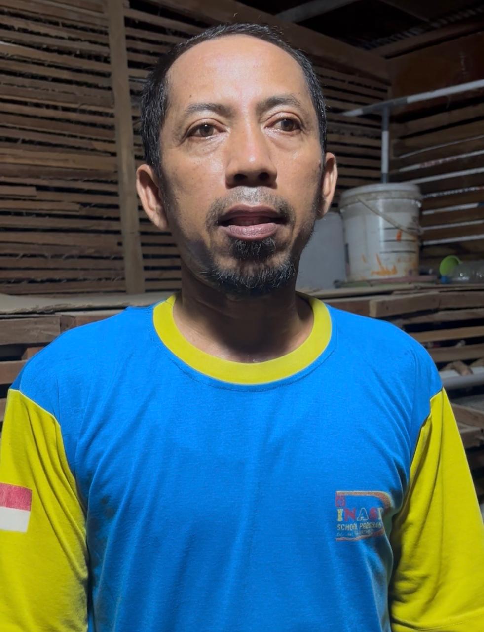 Nano Sudarsono Peternak Burung Puyuh Kabupaten Bulungan