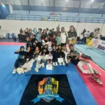 MEMBANGGAKAN: Para Atlet Agatis Taekwondo Club (ATC) Bulungan sukses mengukuhkan diri sebagai Juara Umum 1 Klasifikasi Pemula dalam ajang Kejuaraan Bupati Malinau Open Taekwondo Tournament 2026.