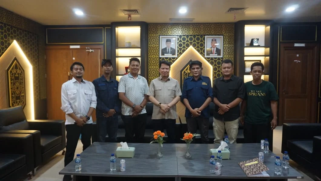 AUDIENSI: SMSI Kaltara Audiensi dengan Ketua DPRD, Matangkan Pokja Newsroom Jaga Desa.